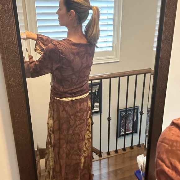 Full Length Rayon Dress - Picture 4 of 9